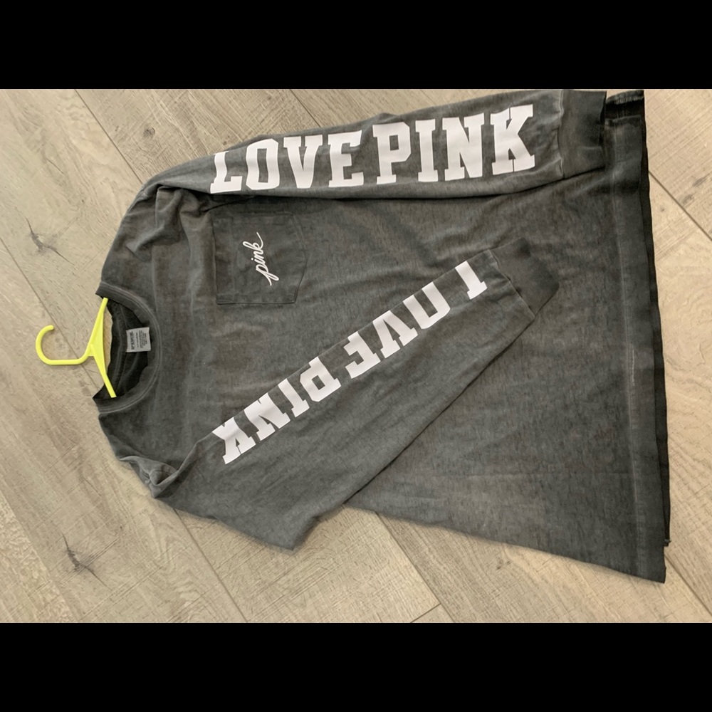 PINK Long Sleeve Tee Shirt